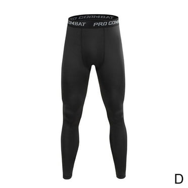AYFFDIYI Men's Compression Leggings Pants Trousers Running Fitness Baskerba Fast Q0B3