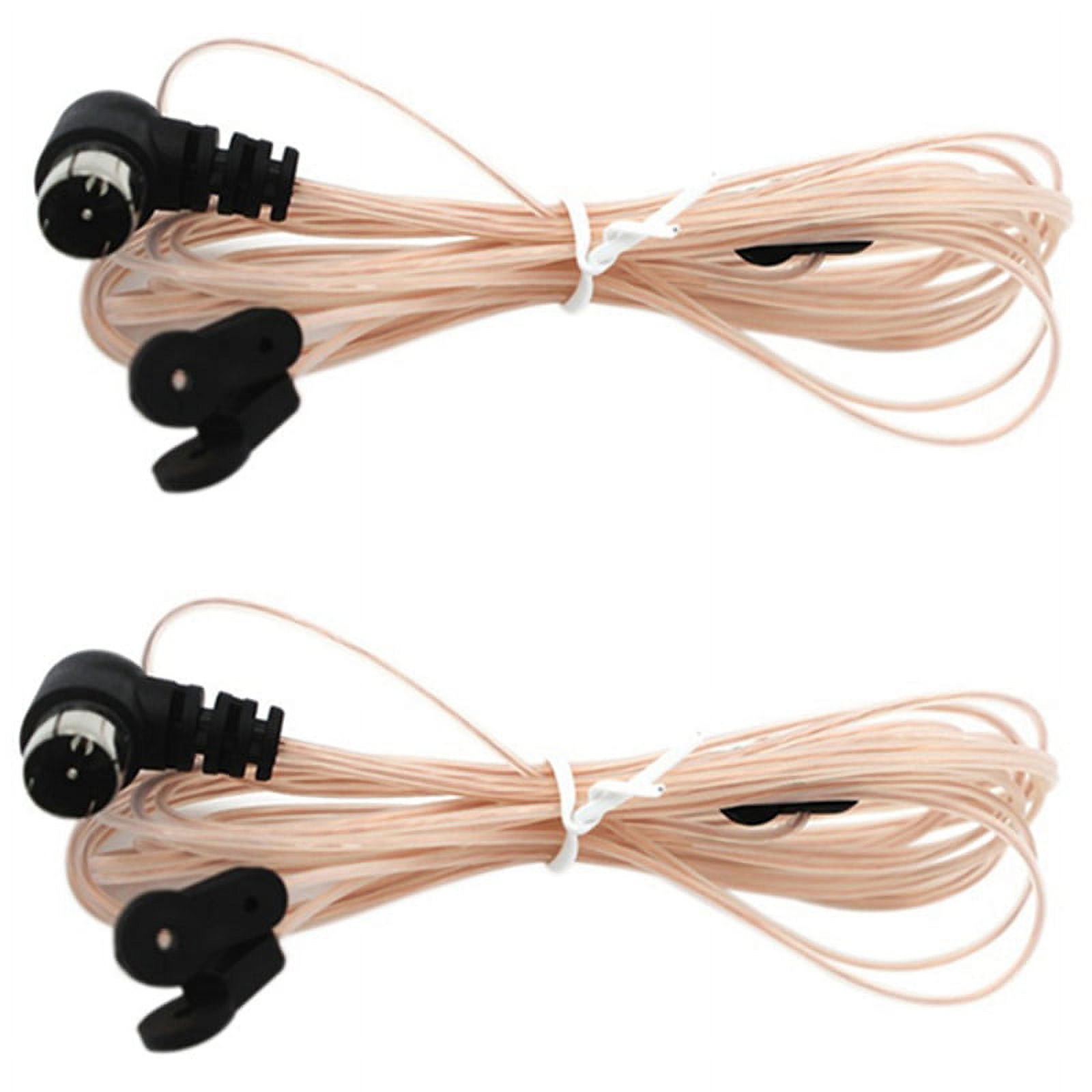 AYHF2X FM Broadcast Antenna 75 Ohm Dipole Indoor T Antenna Aerial Male