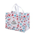 thumbnail image 1 of Summercome 1 Pack Christmas Gift Bags Assorted Sizes, Reusable Tote Bags with Handle, Reusable Grocery Bags Multipurpose Non-Woven Christmas Bags for Xmas Party Favors, 1 of 5