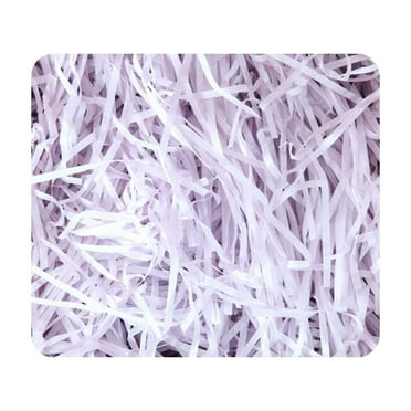 Summercome Basket Grass, Crinkle Cut Tissue Paper for Gift Box Wrapping Packing Filling, Recyclable DIY Craft Basket Shred Confetti Raffia Paper Filler Party Decoration, Violet, 100g 3.53oz