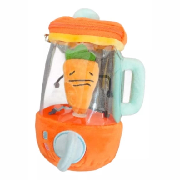 Summercome Carrot Juicer Plush Toy, Carrot Juice Blender Plush Toy, Plush Carrot Juicer Toy, Drawstring Rotating Toy, Pull String Wind up Carrot Juicer Plush Toy, Novelty Gifts