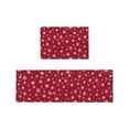 thumbnail image 1 of Summercome Christmas Kitchen Rug Sets Xmas Holiday Snowflake and Christmas Tree Kitchen Mat 2 Pieces Non-Slip Decorative Doormat Area Runner Carpet Set Floor Mat for Home Decoration, 16"x24"+16"x47", 1 of 7