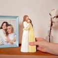 thumbnail image 1 of Summercome Guardian Angel Figurines, Praying Angel Sculpture Statue Hand-Painted Gift for Women Celebrate Family Sister Friendship Desktop Art Ornament Home Decor, Gifts for Women Birthday, 1 of 4