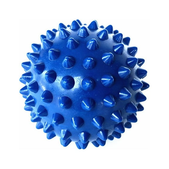 Summercome Massage Balls, Spiky Ball Roller Set for Relieve Fasciitis, Trigger Points Neck & Back Pain Relief, Deep Tissue Rehab Reflexology, Acupressure Compact Portable Therapist, Blue