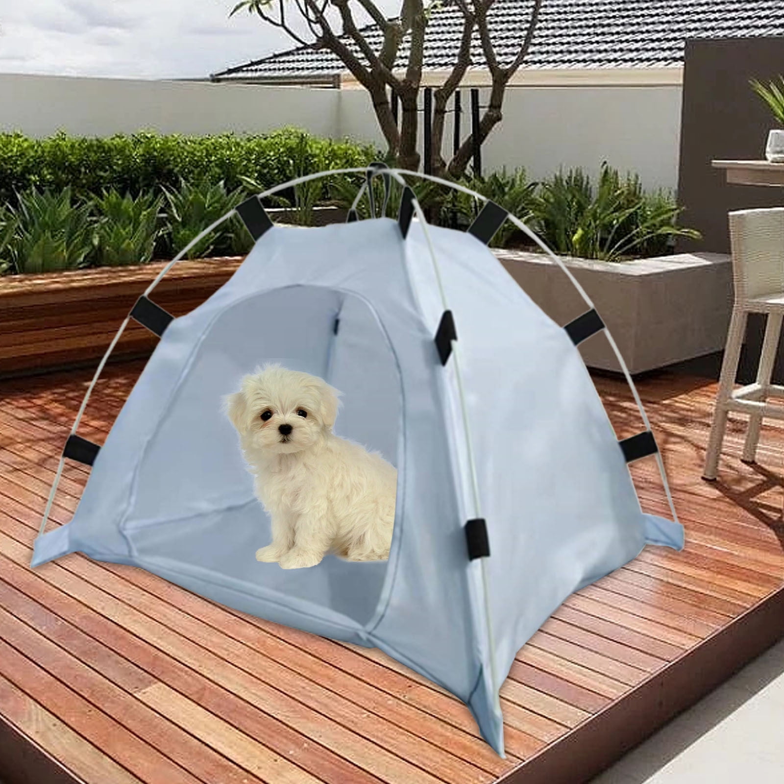 VerPetridure Clearance Outdoor Travel Dog House Foldable Pet Tent Portable Dog Bed Kennel Waterproof Dogs and Cats Bed Puppy House Outdoor Accessories Walmart
