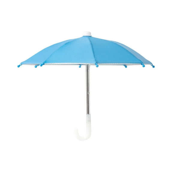 Summercome Phone Umbrella, Cell Phone Umbrella for Sun (Only Umbrella), Universal Adjustable Sun Shade Cover for Phone, Anti-Reflective Phone Umbrella, Flexible Angle Change for All Phones, Pink