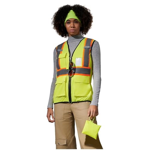AYKRM 11 color Ladies High Vis Reflective Safety Vest for Women