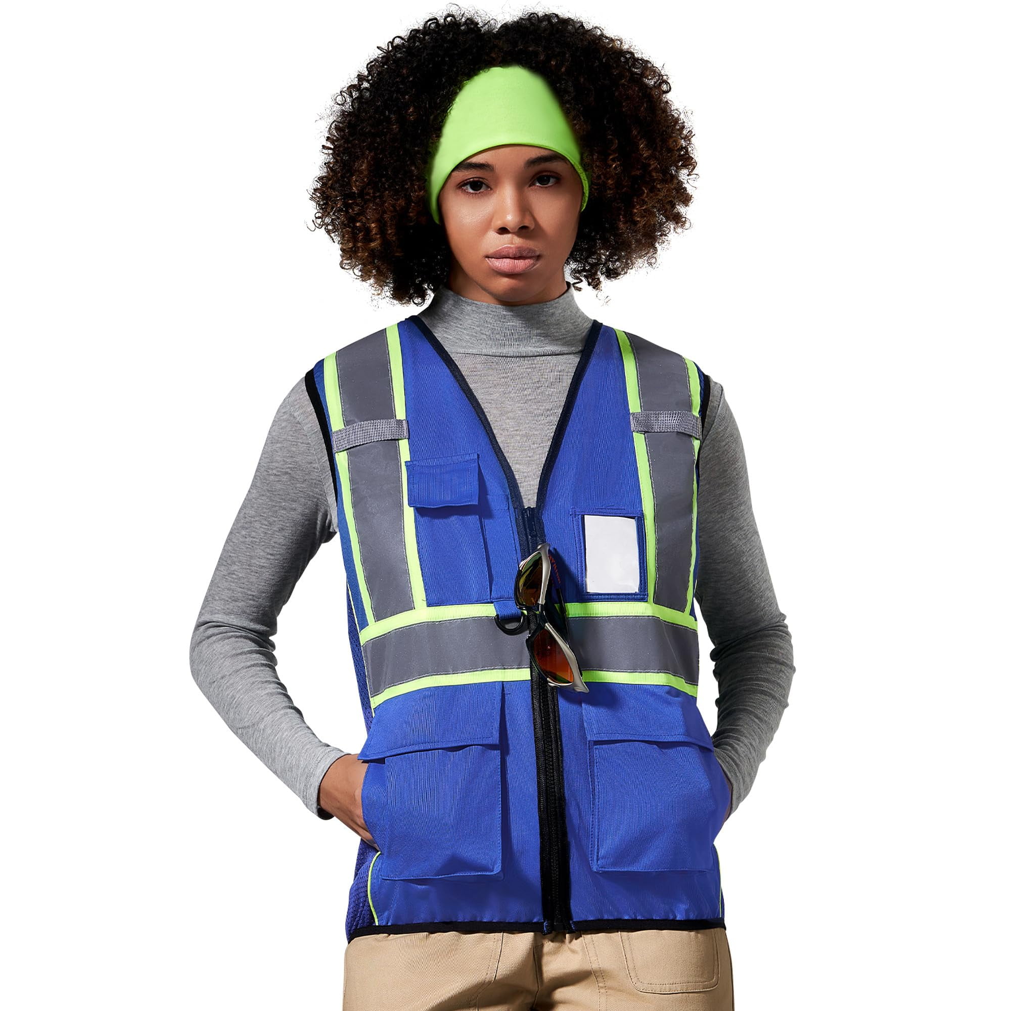 AYKRM 11 color Ladies High Vis Reflective Safety Vest for Women ...