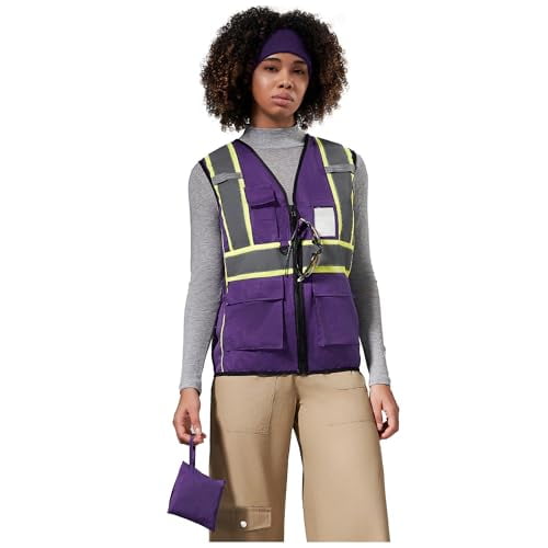 AYKRM 11 color Ladies High Vis Reflective Safety Vest for Women ...