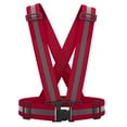 thumbnail image 1 of AYKRM 9 Color Reflective Vest with Hi Vis Bands, Fully Adjustable & Multi-Purpose: Running, Cycling, Motorcycle Safety, Dog Walking - High Visibility, 1 of 4