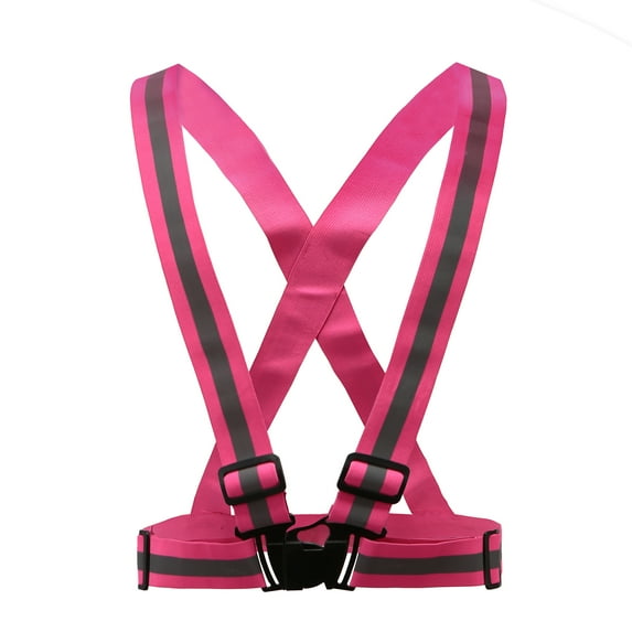 AYKRM 9 Color Reflective Vest with Hi Vis Bands, Fully Adjustable & Multi-Purpose: Running, Cycling, Motorcycle Safety, Dog Walking - High Visibility