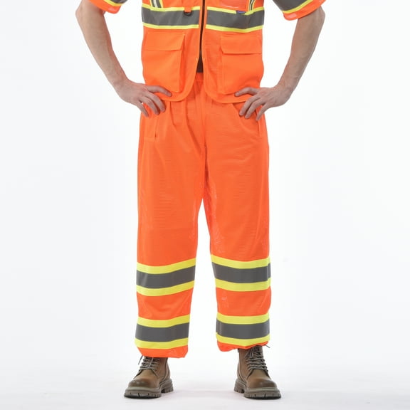 AYKRM High Vis Reflective unisex-adult work safety pants