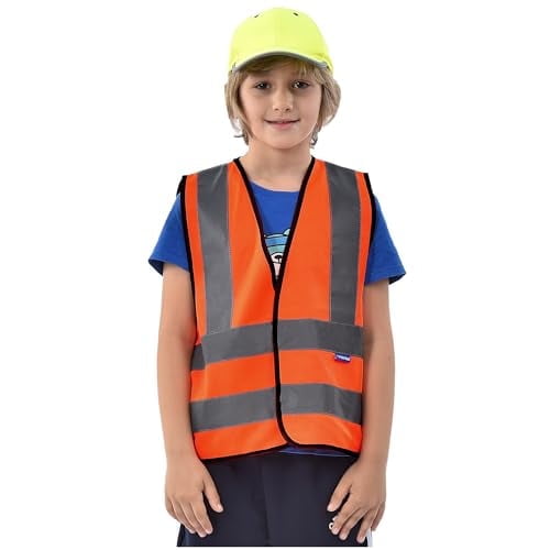 AYKRM Kids High visibility viz vest hi vis viz reflective safety vests