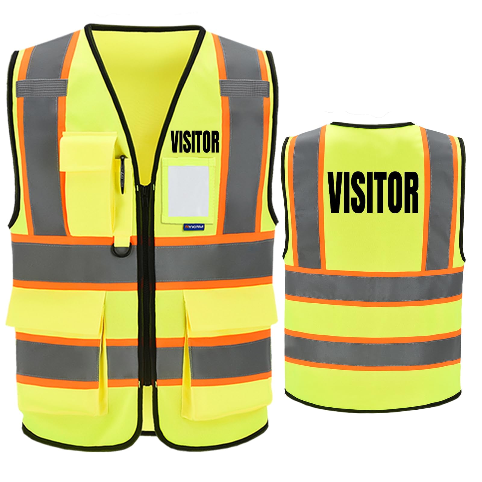 Safety Vests A-SAFETY High Visibility Mesh Safety Reflective Vest