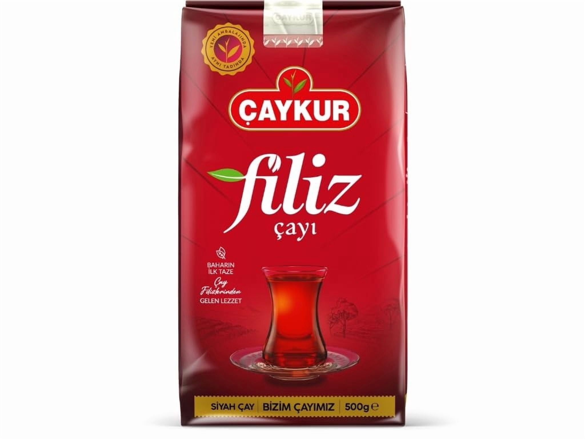 ÇAYKUR Filiz Black Tea, First Harvest Golden Tips, Loose Leaf Premium ...