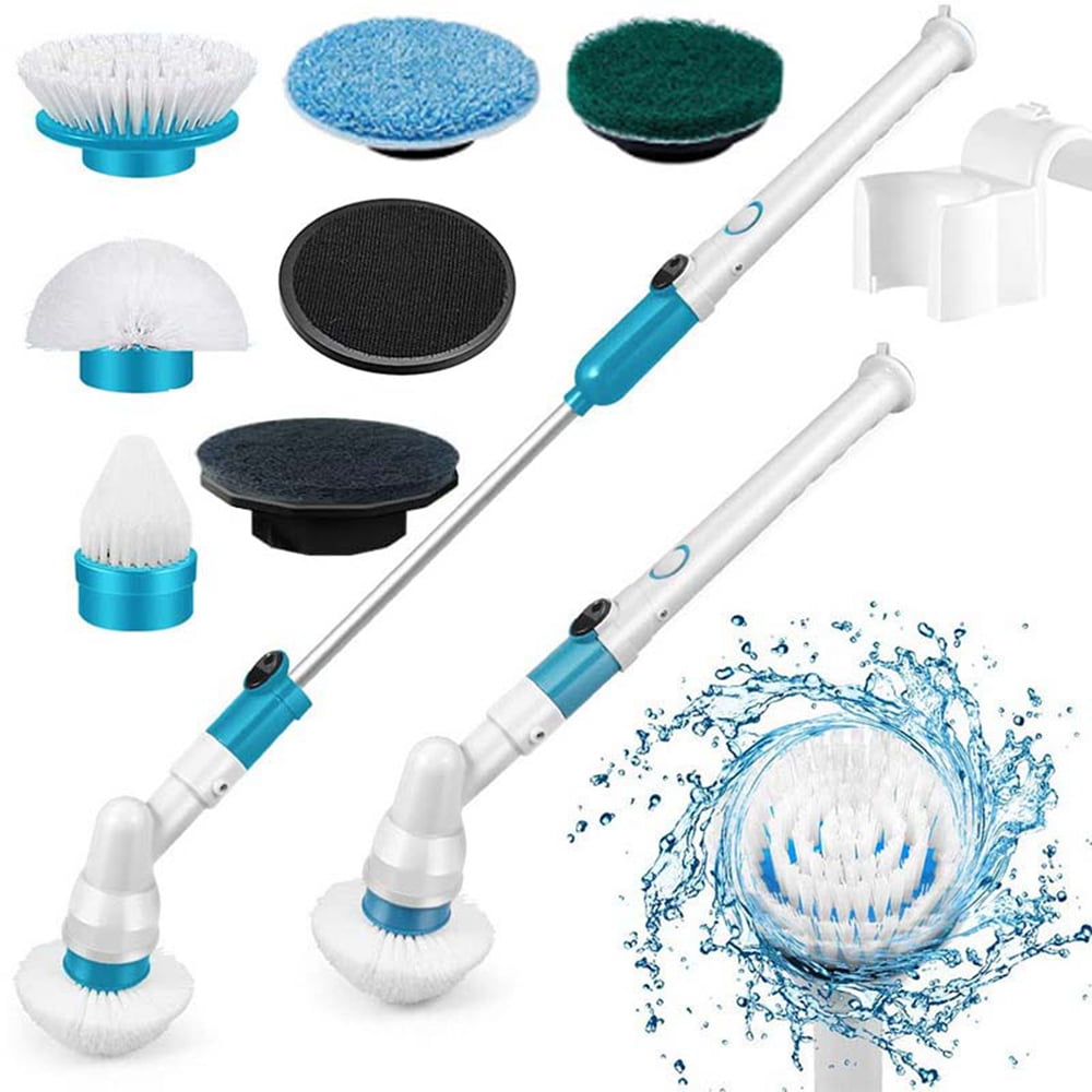 AYMZ Electric Spin Scrubber,Cordless Power Cleaning Brush with 7