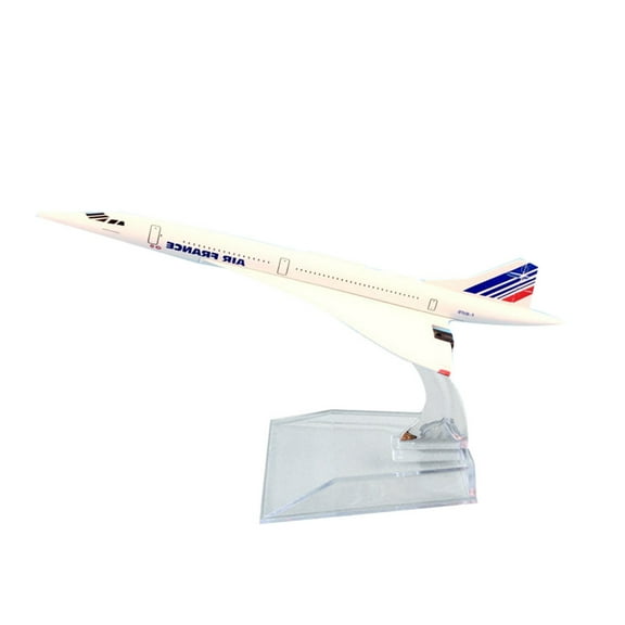 AYYUFE 1/400 16cm Diecast Air France Concorde Plane Aircraft Airplane Model Kids Gift