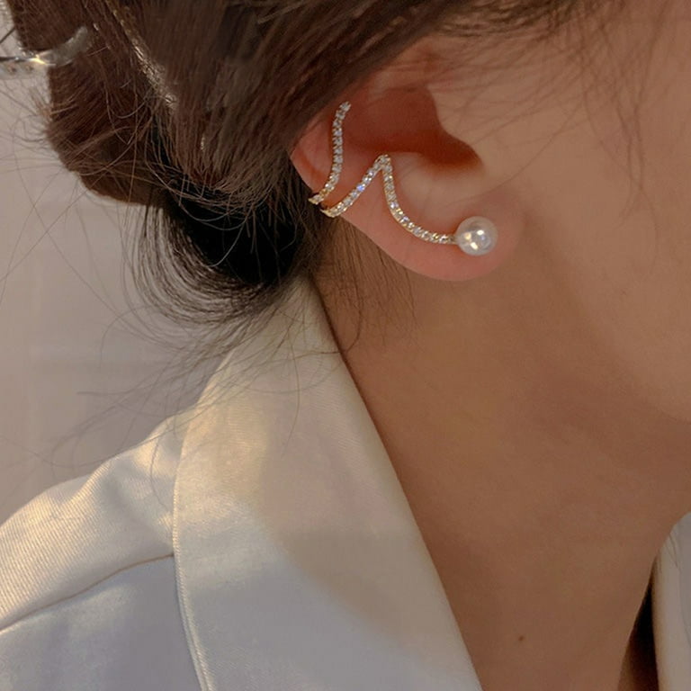 AYYUFE 1 Pair Earrings Shining Elegant Everyday Wear Fashion Jewelry Women  Earrings for Daily Life