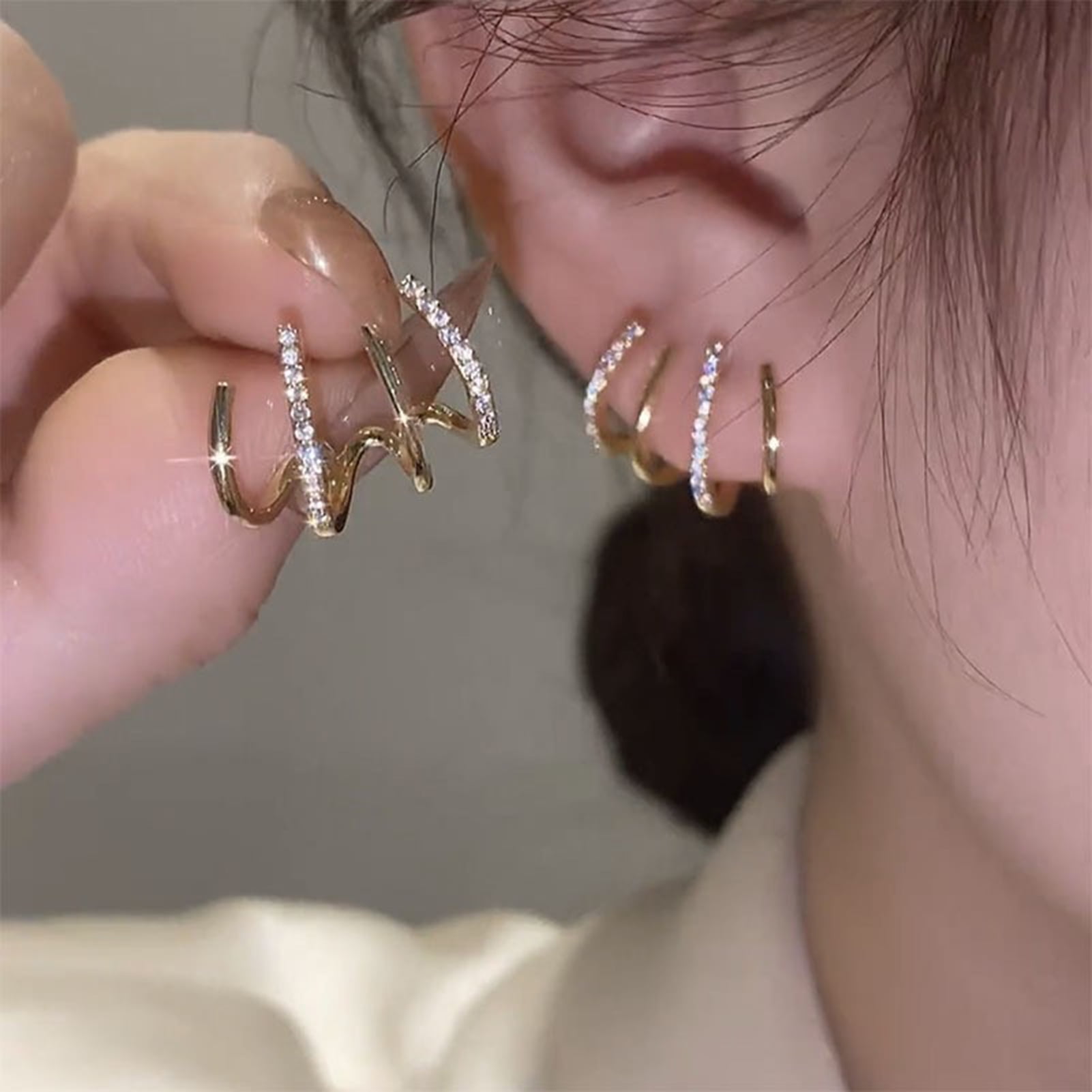 71 Earring extenders ideas  women's earrings, earrings, korean
