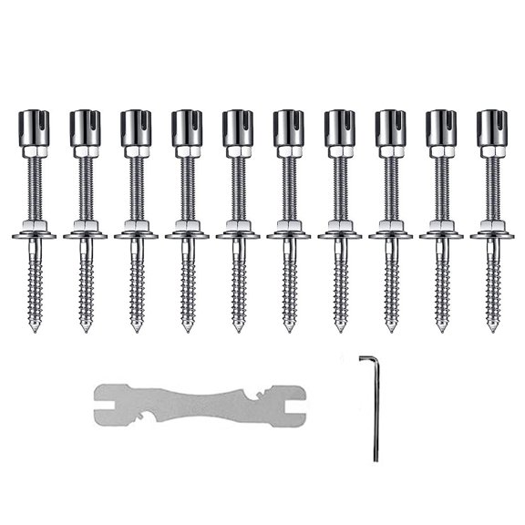 AYYUFE 1 Set Plant Climbing Rope Stainless Steel Plant Support Flexible Wall Wire Trellis Kit for Garden Outdoor Yard