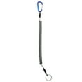 thumbnail image 1 of AYYUFE 1 pc Anti-lost Rope Retractable with Keyring Carabiner Theftproof Coiled Spring Fishing Pliers Anti-lost Safety Lanyard Outdoor Accessories, 1 of 7