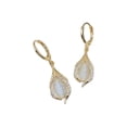 thumbnail image 1 of AYYUFE 11 Paris Women Hanging Earrings Faux Opal Rhinestone Decor Angel Tear Water Drop Shape Prom Party Dangle Earrings Bride Celebrity Ear Jewelry ,White, 1 of 8