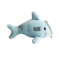 thumbnail image 1 of AYYUFE 12cm Shark Plush Stuffed Hanging Doll Key Chain Pendant Bag Gift, 1 of 7