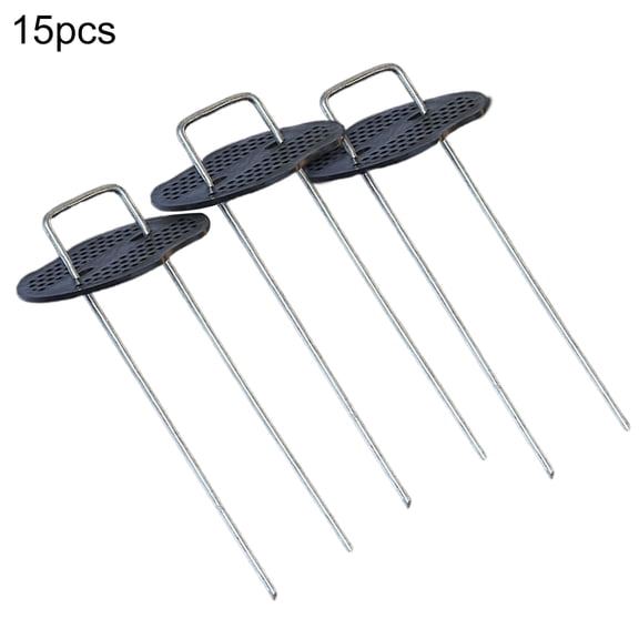 AYYUFE 15Pcs Landscape Durable Sturdy Reusable Concealed Portable Adjustable Mini Grass Barrier Fabric Garden Daily Use