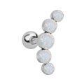 thumbnail image 1 of AYYUFE 1Pc Women Rhinestone Cartilage Helix Tragus Ear Stud Earring Piercing Jewelry Stainless Steel Gold, 1 of 8