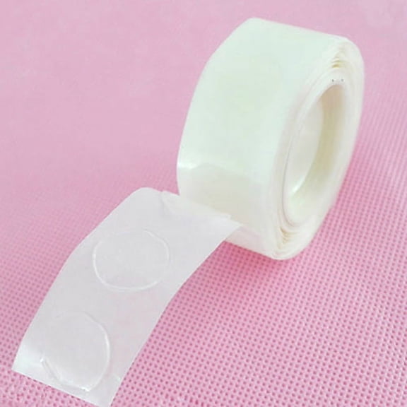 AYYUFE 1Roll 100Pcs Double Sided Adhesive Glue for DIY Wedding Party Balloon Decor