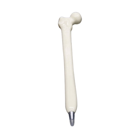 AYYUFE 20PCS Ball Point Pen Bone Shape Office Stationery Plastic Doctors Nurses Finger Pen for Orthopod