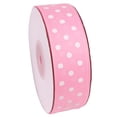 thumbnail image 1 of AYYUFE 25 Yards Dot Print Satin Ribbon Bow Packing Craft Wedding Party DIY Decoration, 1 of 4