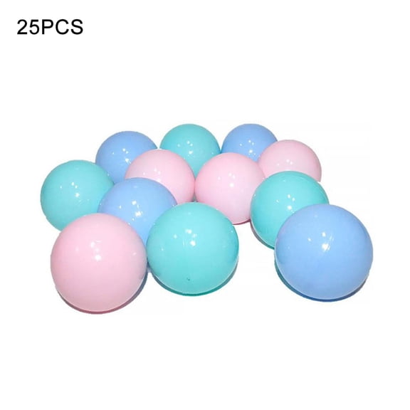 AYYUFE 25Pcs 5.5cm Soft Colorful Ocean Ball Crush Proof Baby Kids Swim Pit Toy