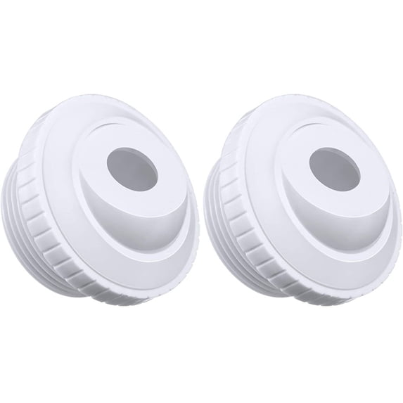 AYYUFE 2Pcs Pool Jet Nozzle 1.5 Inches Thread Ring Hot Tub Directional Flow Inlet Jet Swimming Pool Return Jet Replacement for Cleaning