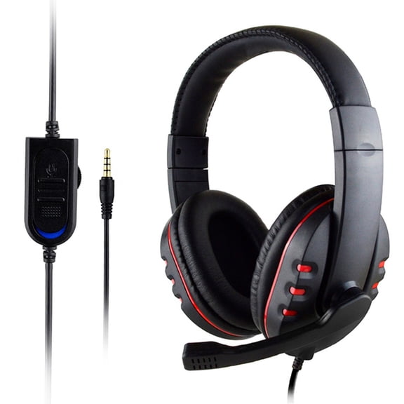 AYYUFE 3.5mm Wired Gaming Headset Earphone HD Microphone Headphone for Xbox-ONE for PS4