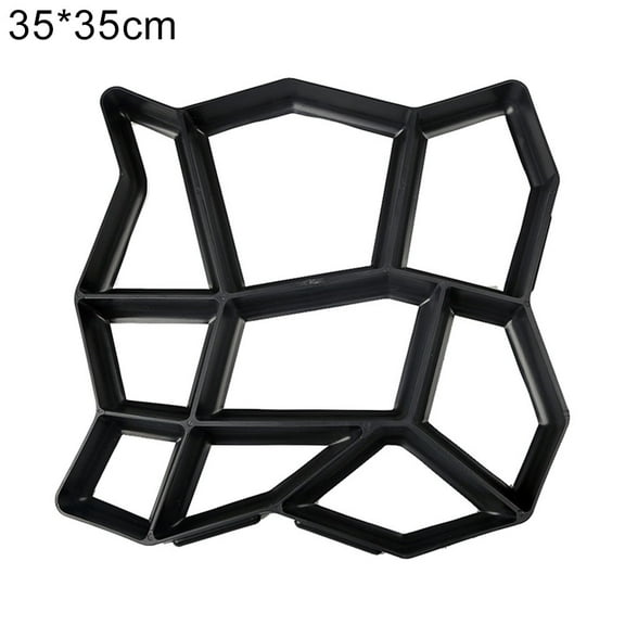 AYYUFE 35/43/50cm Reusable Paving Concrete Cement Brick Stone DIY Pavement Mold Paver