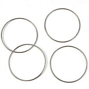 AYYUFE 4Pcs Funny Linking Rings Set Kids Classic Magic Party Show Stage Trick