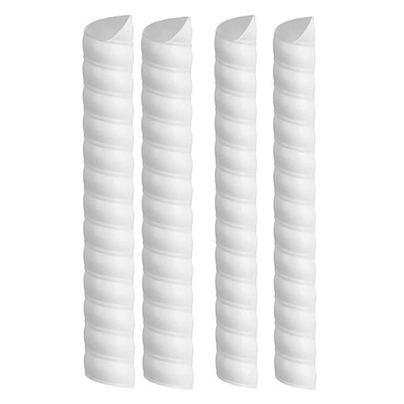 AYYUFE 4Pcs Tree Trunk Protector Protect Saplings Plants from Deer Rabbit Cats Rodents Mowers Spiral Tree Guard Tree Wrap