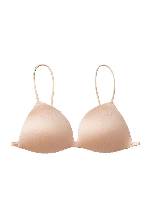 5PCS Women Bra Back Closure Spaghetti Straps Solid Color Seamless Wireless Breast Support Breathable One PIece Thin Shoulder Strap Lady Bra Inner Wear Clothes Apricot