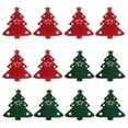 thumbnail image 1 of AYYUFE 60Pcs Christmas Tableware Holder Flatware Bag Xmas Tree Cutlery Pockets Dinner Knife Fork Covers for Holiday Home Party Decorations Red Green, 1 of 7