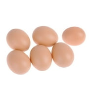 AYYUFE 6Pcs Simulation Artificial Egg Easter DIY Painting Crafts Pretend Play Kids Toy