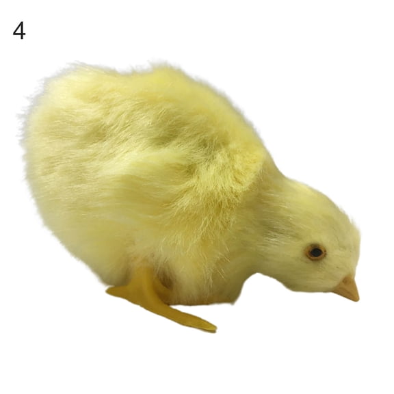AYYUFE Beautiful Chicken Shape Doll Decor Vivid Handmade Fabric Doll Model for Party