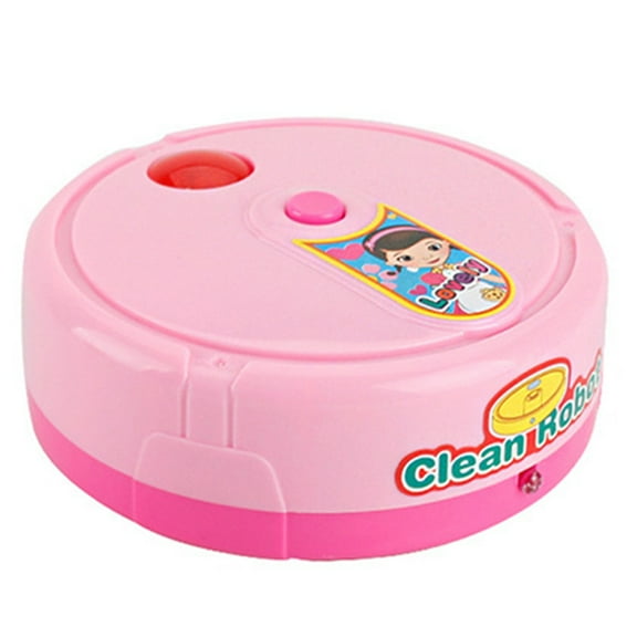 AYYUFE Dollhouse Electric Music Cleaning Machine Vacuum Cleaner Sweeping Robot Toy