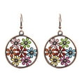 thumbnail image 1 of AYYUFE Earring Retro Bohemian Vintage Ear Ring Dangle Eardrop for Dressing Room Alloy Purple, 1 of 8
