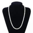 thumbnail image 1 of AYYUFE Elegant Women Pearl Necklace Long Sweater Chain Wedding, 1 of 5