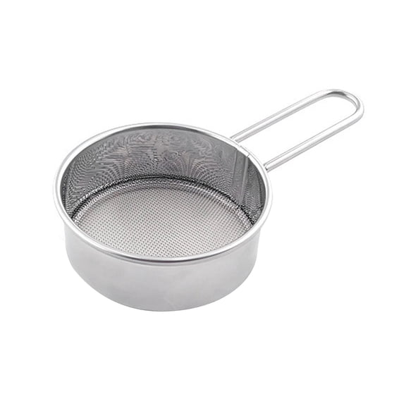 AYYUFE Fine Mesh Kitchen Strainer Sieve Long Handle Stainless Steel Matcha Tea Flour Strainer for Powdering
