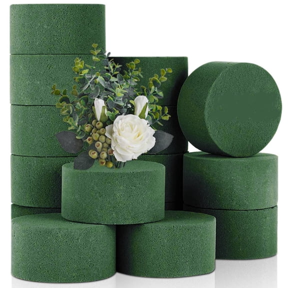 AYYUFE Flower Foam Block Creative Shape Highly Absorbent Super Soft Wide Application Delicate Texture Keep Moisture Versatile Flower Foam Block DIY Craft Floral Arrangement Garden Supplies
