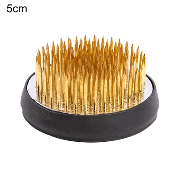 AYYUFE Flower Frog Durable Flower Fixed Tool Round Fine Workmanship Compact Flower Arrangement Pin Holder for Garden