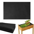 thumbnail image 1 of AYYUFE Heavy-Duty Non-Woven Planter Liner, 63"x83" Waterproof Garden Bed Fabric, Breathable Weed Barrier for Raised Beds, Pots, Planters, Adjustable Soil Erosion Control, Durable Outdoor Use, 1 of 8