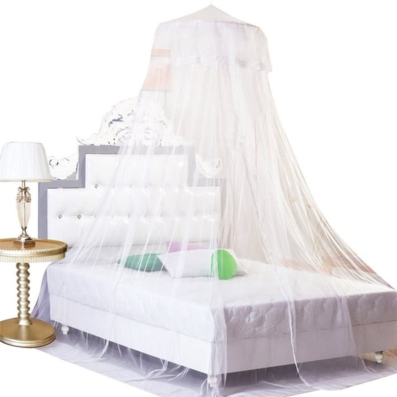AYYUFE Lace Flower Dome Princess Bed Curtain Canopy Kids Room Mosquito Fly Insect Net
